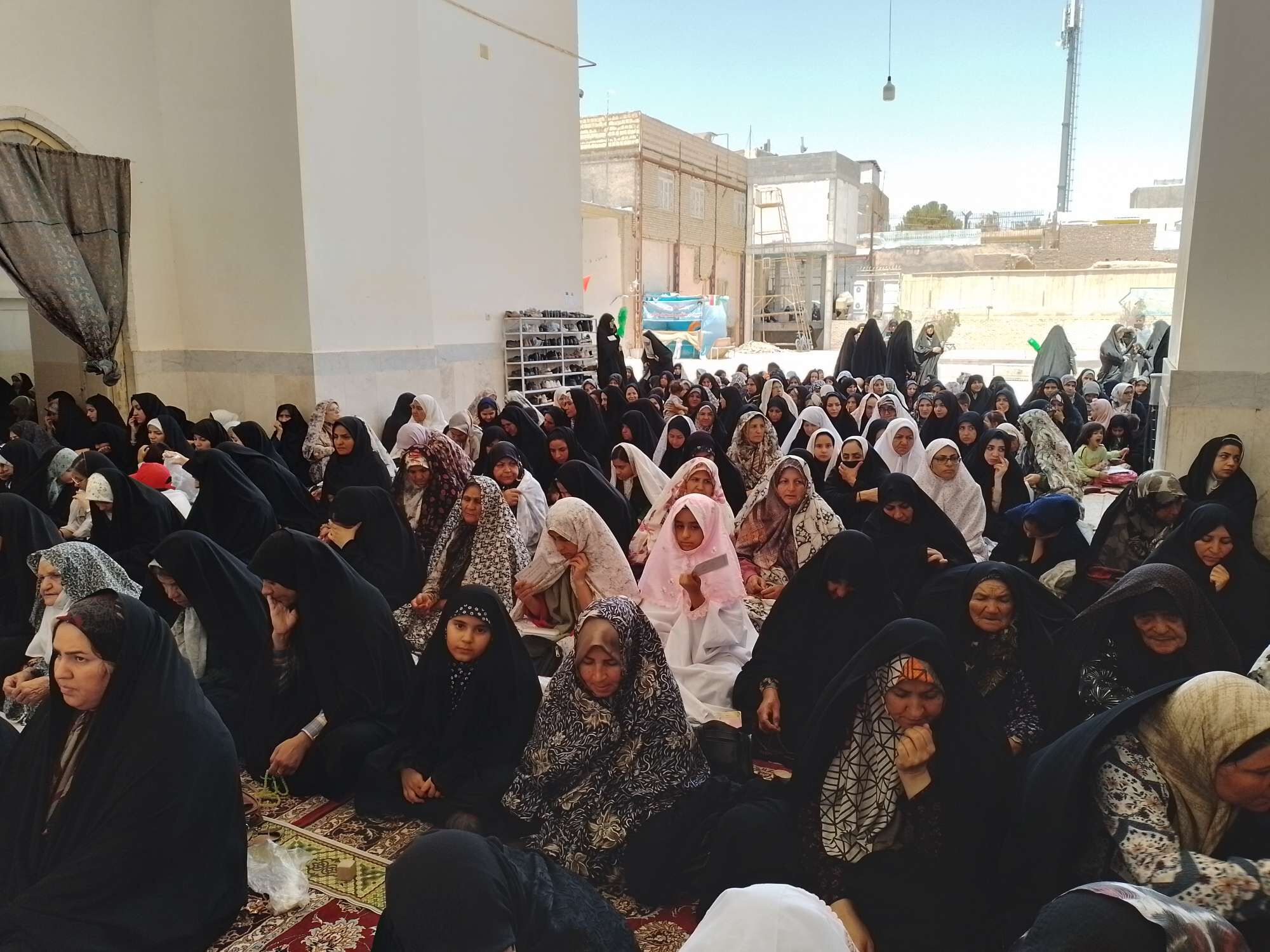 نماز عبادی سیاسی جمعه در خلیل آباد