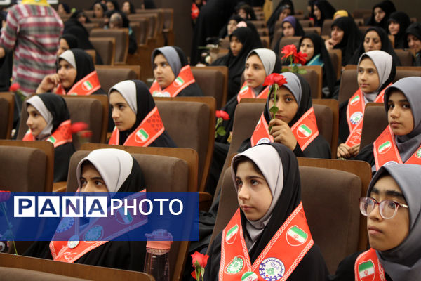 آیین بزرگداشت سالروز تاسیس سازمان دانش‌آموزی در قم-1