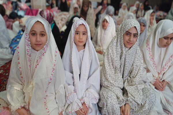 اولین روز  اعتکاف دختران شهرستان جاجرم 
