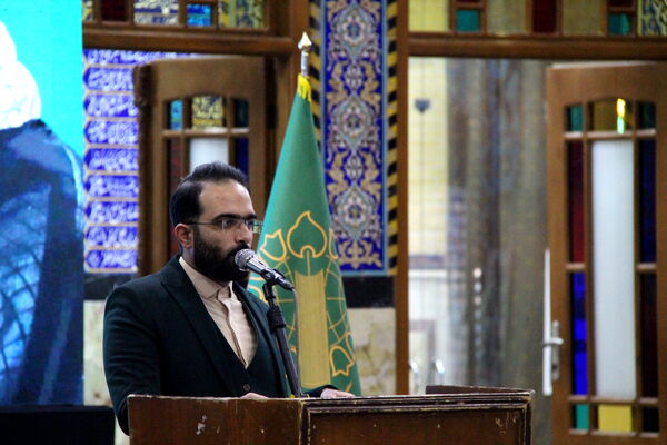 گرامیداشت حماسه ۹ دی در مسجد حظیره یزد