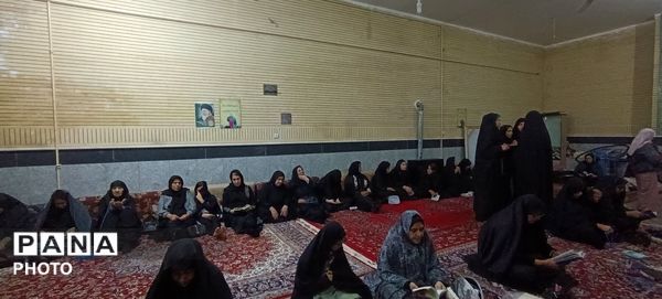 مراسم احیاء سومین شب قدر در مسجد امام حسین(ع) شهرستان پلدختر 