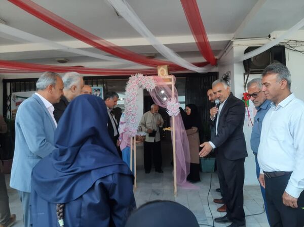 مانور بازگشایی مدارس عباس آباد 