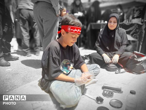 حضور پرشور کودکان و نوجوانان در جاماندگان اربعین در امامزاده محمد(ع) کرج