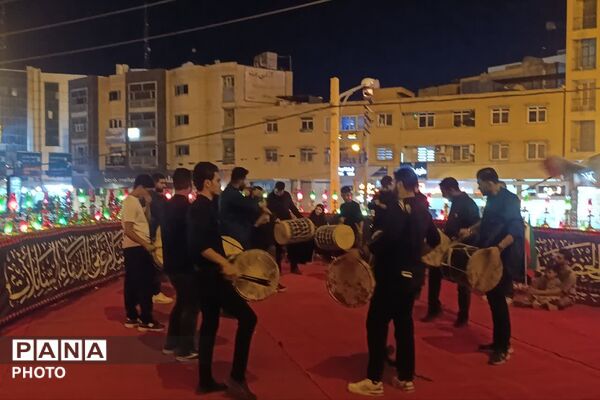 طوفان نور در سفینه‌النجاة شیراز
