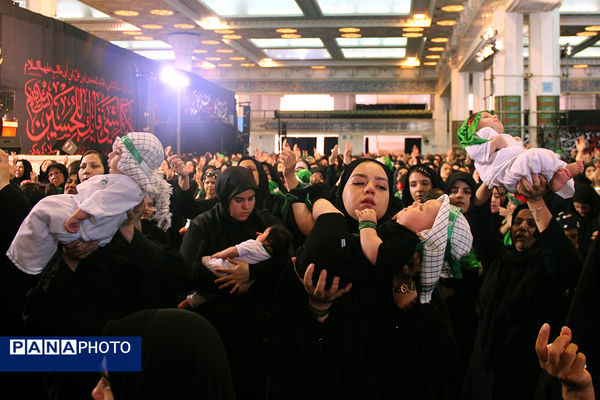 اجتماع بزرگ شیرخوارگان حسینی در تهران 