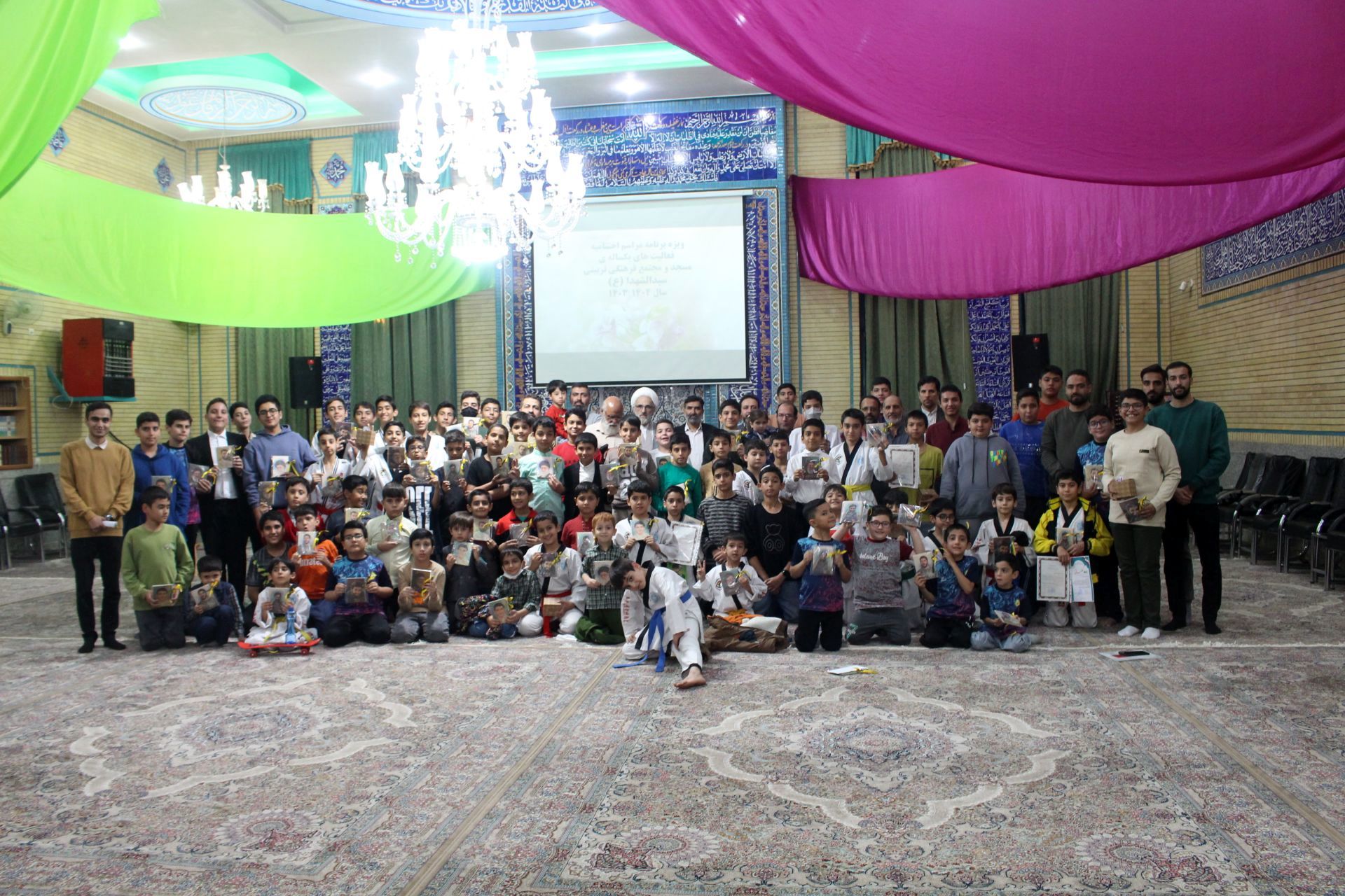 اختتامیه فعالیت های یک ساله مجتمع فرهنگی تربیتی سید الشهدا (ع)