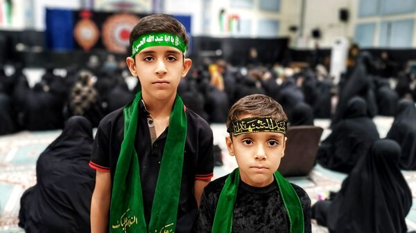  مراسم پرفیض زیارت عاشورا در شب چهارم محرم در مارگون