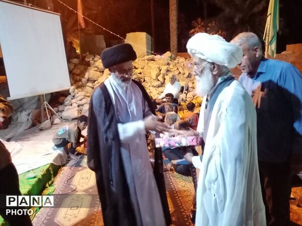 جشن عید غدیر در محله مارم باغ‌شهر فین