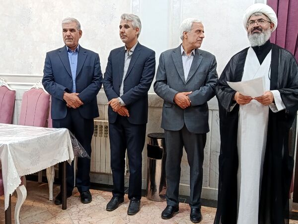 مراسم تجلیل از عوامل هیئت فرهنگیان و دانش آموزی شهرستان کاشمر 