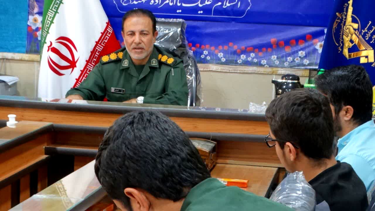 بسیجیان در محور مقاومت حضور فعالی داشتند