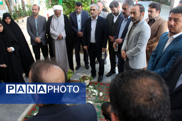 تجدید میثاق جودوکاران قم با شهدا