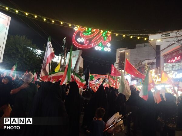 مراسم عزای شب شهادت امام رئوف در صد و شصت و پنجمین اجتماع  مردم رجایی شهر کرج