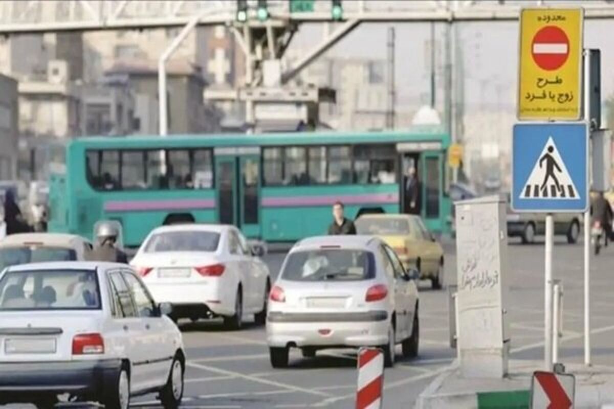 جریمه ۲۰۰ هزار تومانی امروز برای پلاک‌های زوج
