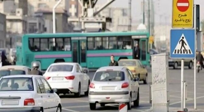 جریمه ۲۰۰ هزار تومانی امروز برای پلاک‌های زوج