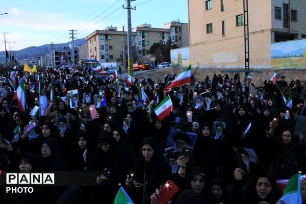 اجتماع خونخواهان و منتقمین شهادت حضرت آیت الله الامام شهید سید علی خامنه ای در پردیس
