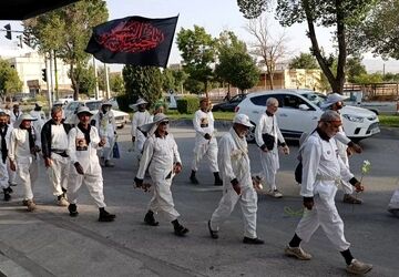 بروجن، میزبان کاروان پیاده انصار الحسین 