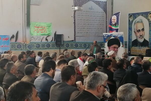 مراسم بزرگداشت حماسه ۹ دی در شهرستان بیضا