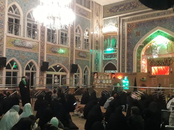 عزاداری دهه دوم فاطمیه در تکیه ابوالفضلی 