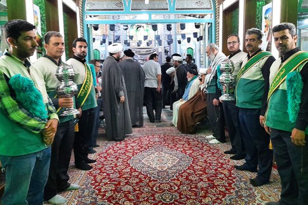 مراسم بزرگداشت شهدای خدمت در شهرستان ورامین 