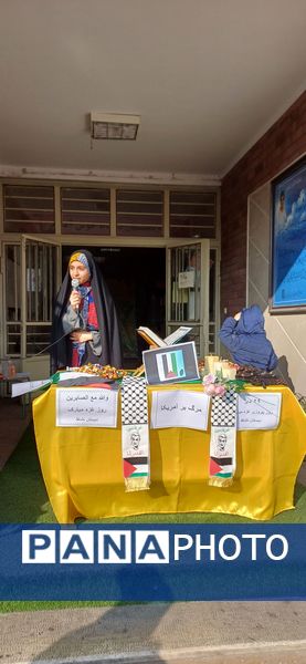 جشن سراسری به شکرانه پیروزی مردم غزه در مدرسه نشاط اسلامشهر