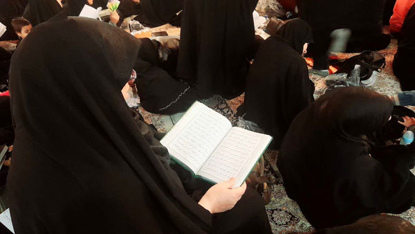 مراسم احیاء سومین شب قدر در حرم حضرت معصومه(س)