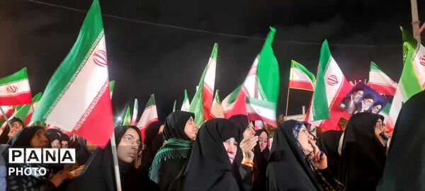 موکب‌های مردمی در راهپیمایی‌های اقتدار قم