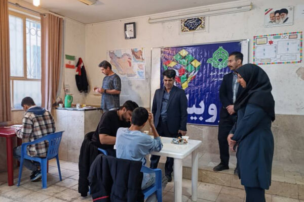 برگزاری بازیهای فکری در ناحیه 4 شیراز