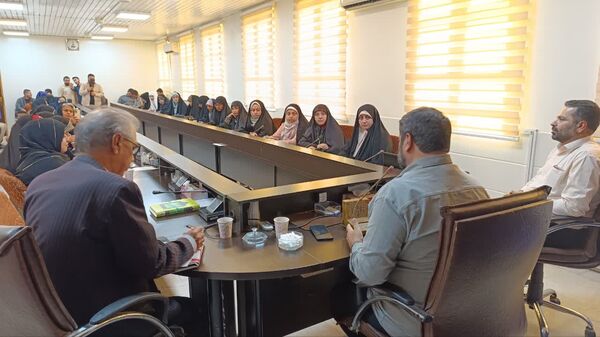نشست خبری منصور امینی مسئول سازمان سراج کشور با جمعی از خبرنگاران