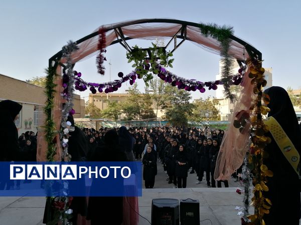 زنگ مهر، آغاز بهار تعلیم و تربیت در دبیرستان شهید هاشمی نژاد نیشابور