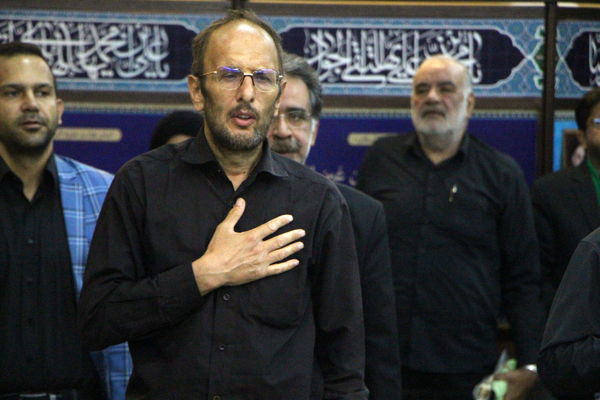 مراسم روضه اباعبدالله حسین (ع) در دفتر نماینده ولی فقیه یزد