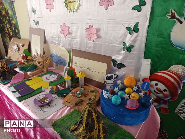 نمایشگاه طرح جابر در دبستان سمیه