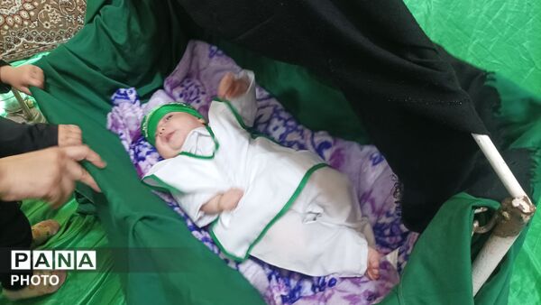 طنین لالایی مادران در همایش سراسری شیرخوارگان حسینی شهر بار