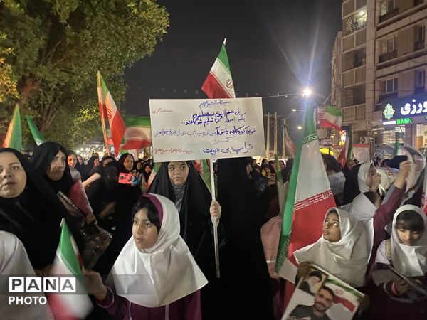حضور پیشتازان در تجمعات مردمی جیرفت