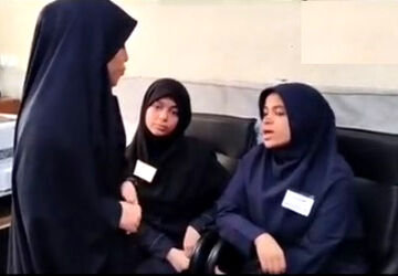 گزارش خبرنگار پانا از اجرای طرح «مدام» در دبیرستان هدف قم