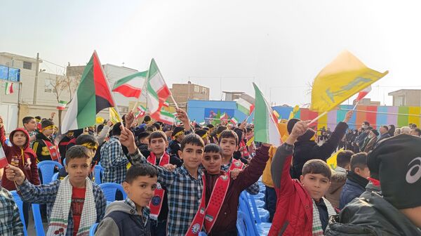 مراسم زنگ مقاومت در دبستان امیرمعزی 
