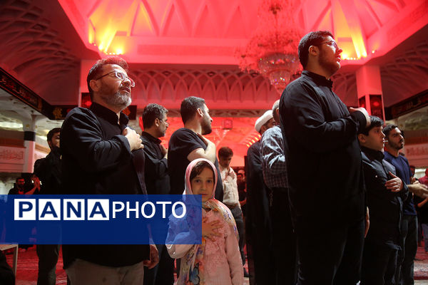 عزاداری شهادت دختر سه ساله امام حسین(ع) در قم