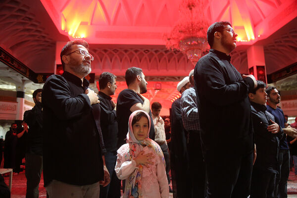 عزاداری شهادت دختر سه ساله امام حسین(ع) در قم