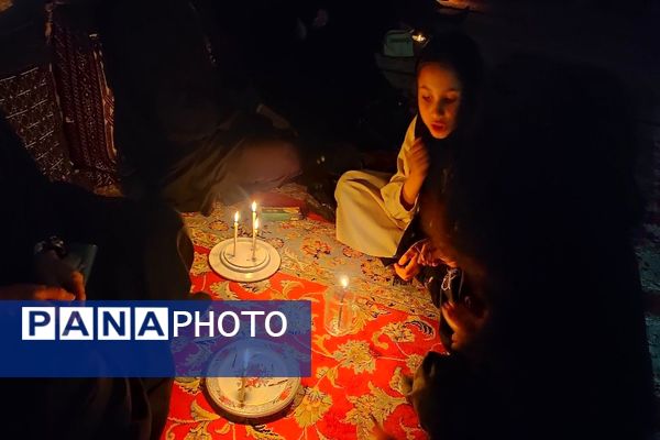 شام غریبان حسینی در مسجد جامع شهر بار