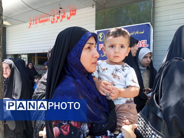 راهپیمایی جمعه نصر و خشم در یاسوج
