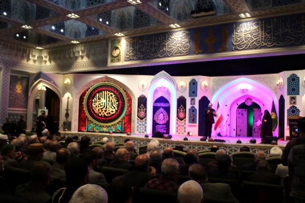 آیین افتتاحیه اجلاسیه بین‌المللی پیرغلامان حسینی در مشهد 