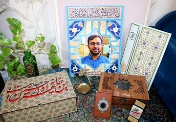 شهید امیر حسین طاووسی از مدیران حوزه معاونت فرهنگی سازمان بسیج بود 
