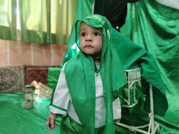 آیین شیرخوارگان حسینی در نخستین روز محرم در مساجد  نیشابور و شهر بار