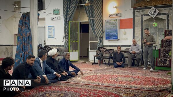 حضور امام جمعه شهرستان کاشمر در روستای جردوی 
