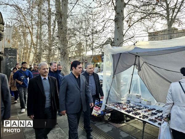 نظارت سرزده فرماندار نظرآباد و تضمین آرامش معیشتی در آستانه سال نو