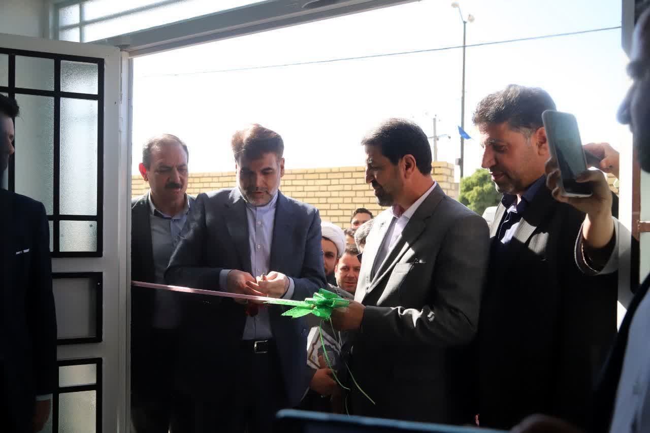 سالن ورزشی شهید سردار زنجانی در مهاجران افتتاح شد