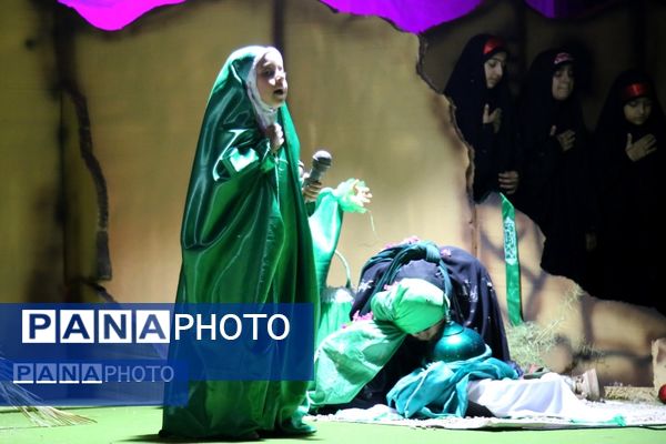 مراسم بنات الحسین در شهرستان تنگستان 