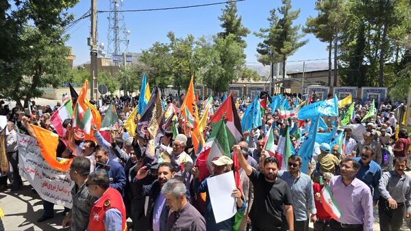 راهپیمایی جمعه خشم در دیار آریو برزن