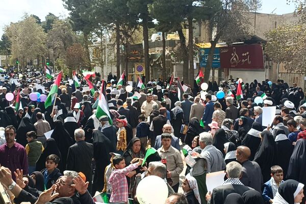 راهپیمایی روز جهانی قدس در نیشابور