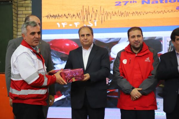 بیست و هفتمین مانور سراسری زلزله در آذربایجان شرقی