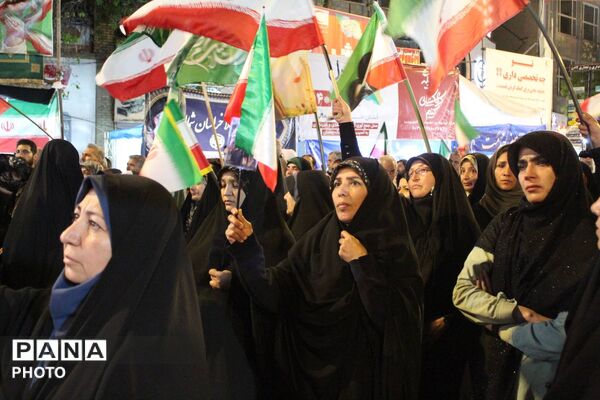 حضوری پرشور در میدان شهید بجنورد 